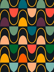 90-tallsverden, 2024 (akryl på lerret)