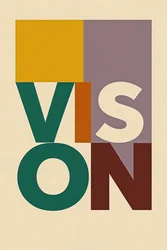 VISJON I bevegelse, 2025 (akryl på lerret)