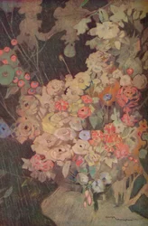 Frisk fra blomsterhandleren, 1900-tallet