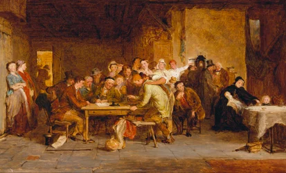 Skisse for "The Raffle", 1868