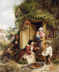 Kirsebærselgeren, 1856