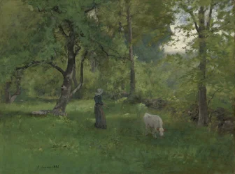 Grønt landskap, 1886