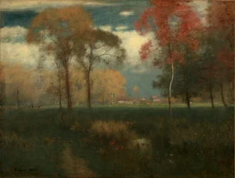 Solrik høstdag, 1892