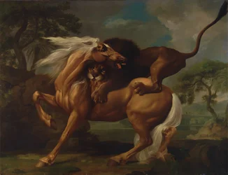A Lion Attacking a Horse, 1762.    1168673   no       norwegian Successfully Translated  Original: One of Twenty-Four Scenes from Dream of the Red Chamber Translat: One of Twenty-Four Scenes from Dream of the Red Chamber 1417030 no norwegian Successfully T