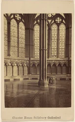 Kapittelhuset. Salisbury-katedralen.