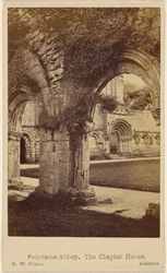 Fountains Abbey. Kapittelhuset.