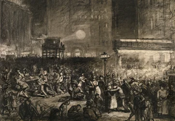 Election Night Times Square, 1906.    1176142   no       norwegian Successfully Translated  Original: A Road Lined with Poplars, Kashmir Translat: A Road Lined with Poplars, Kashmir 1352360 no norwegian Successfully Translated Original: At Close Quarters w