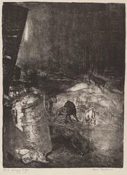 Hungry Dogs, andre stein, 1916.