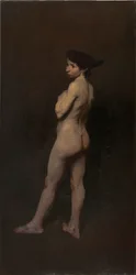 Akt, Miss Bentham, New York, 1906