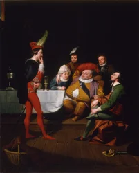 Falstaff enacting Henry IV, ca. 1834