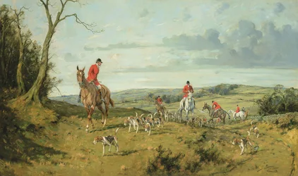 Avreise (olje på lerret)