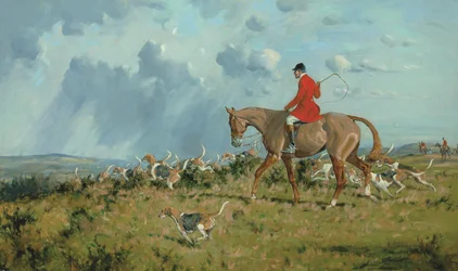 På duften (olje på lerret)