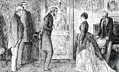 En scene fra Wilkie Collins 