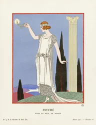 Psyche, fra #39;Gazette du Bon Ton#39; (trykk)