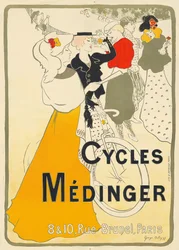 Cycles Médinger, 1897.