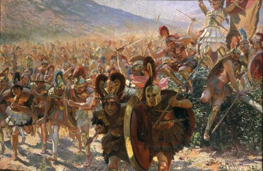 The Heroes of Marathon, 1911.