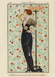 Tallerken 46 fra 'Parisian Costumes'