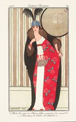 Motetallerken for kvinner fra Journal des Dames et des Modes