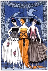 de tre nådene, ca. 1920 (gravering)