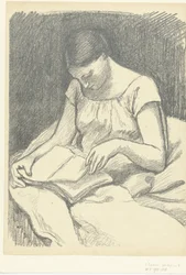 lesende kvinne Liseuse L