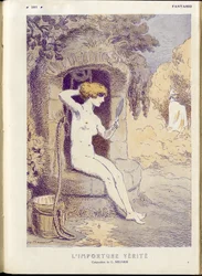 Illustrasjon av Georges Meunier (1869-1934) i "" Fantasio"""
