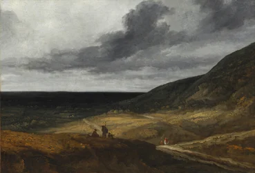 Landskap nær Paris, ca. 1840.