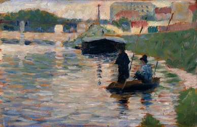 Utsikt over Seinen, 1882-83.