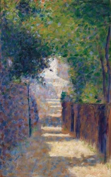 Rue Saint-Vincent om våren, ca. 1884