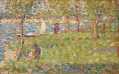 Studie for "La Grande Jatte"