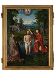 The Baptism of Christ, ca. 1502-08 (olje på panel)