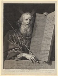 Moses med lovtavlene