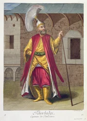 Tchorbadji, kaptein for janitsjarene, 1700-tallet
