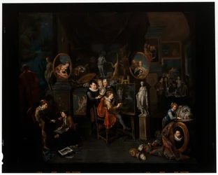 Malerens atelier