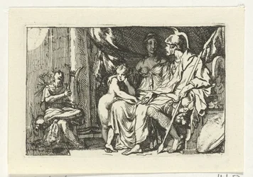 Aeneas forteller Dido om eventyrene hans History of Dido og Aeneas (serietittel)
