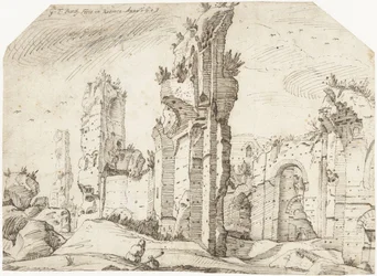 Ruinene av badene i Caracalla