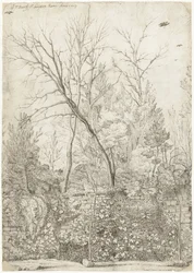Garden of the Villa Madama, utenfor Roma