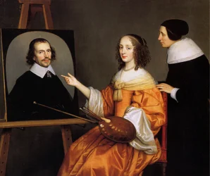 Nederlandsk: Margaretha Maria de Roodere (ca. 1625-1666) Margaretha Maria de Roodere (ca. 1625-1666)