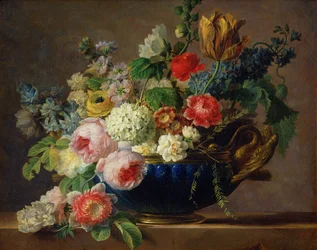 Vase med blomster