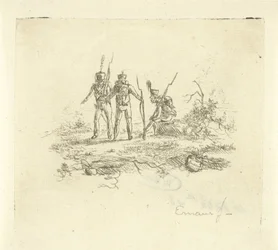 Tre infanterister