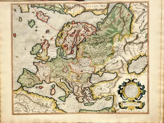 Atlas eller kosmografiske meditasjoner om verden og fabrikkerte Fugura Europa: Livland, Russland
