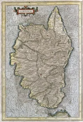 Korsika, Frankrike (gravering