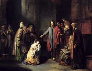 Kristus og utroskapen, 1653