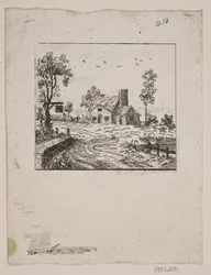 Landskap med gjestgiveri
