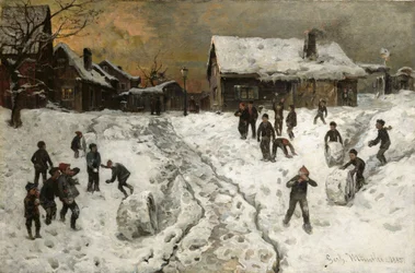 Snøballkasting
