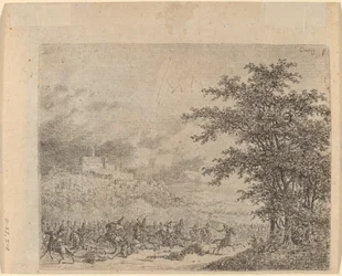 Affæren nær Konigstein (L'Affaire pres de Koenigstein) [verso]