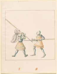 Freydal, The Book of Jousts and Tournament of Emperor Maximilian I: Combats on Foot (Jousts) (Volum III): Plate 147