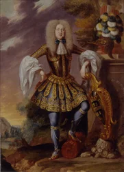 A Man in Fancy Dress, tidlig på 1700-tallet.