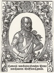 Portrett av Lamoral, grev av Egmont, prins av Gavere, andre halvdel av 1500-tallet.