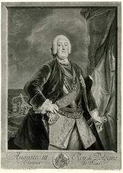 Augustus III (1696–1763) konge av Polen (fototype)