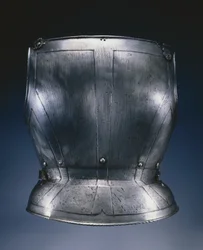 Bakplate, Landshut, midten av 1500-tallet (stål)